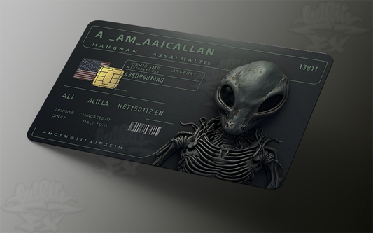 Xeno-ID Galactic Federation | Sci-Fi Alien & Cryptid Credit Card Skins