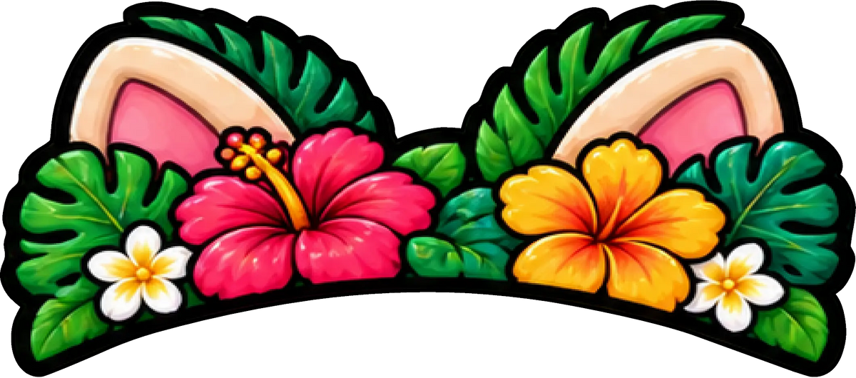 Ears Decals for Tesla Emblems – Pair of 2