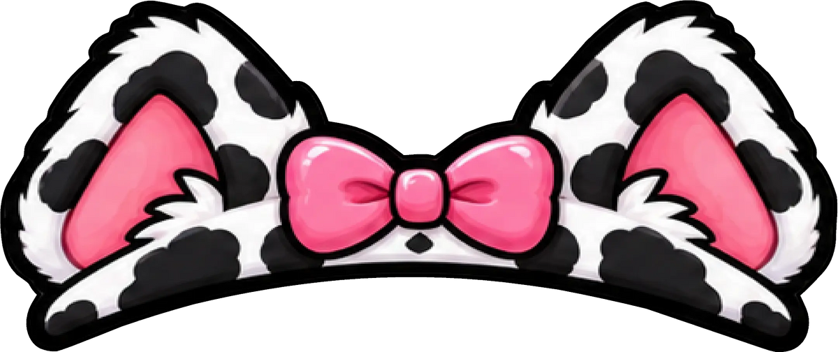 Ears Decals for Tesla Emblems – Pair of 2