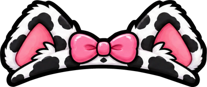 Ears Decals for Tesla Emblems – Pair of 2