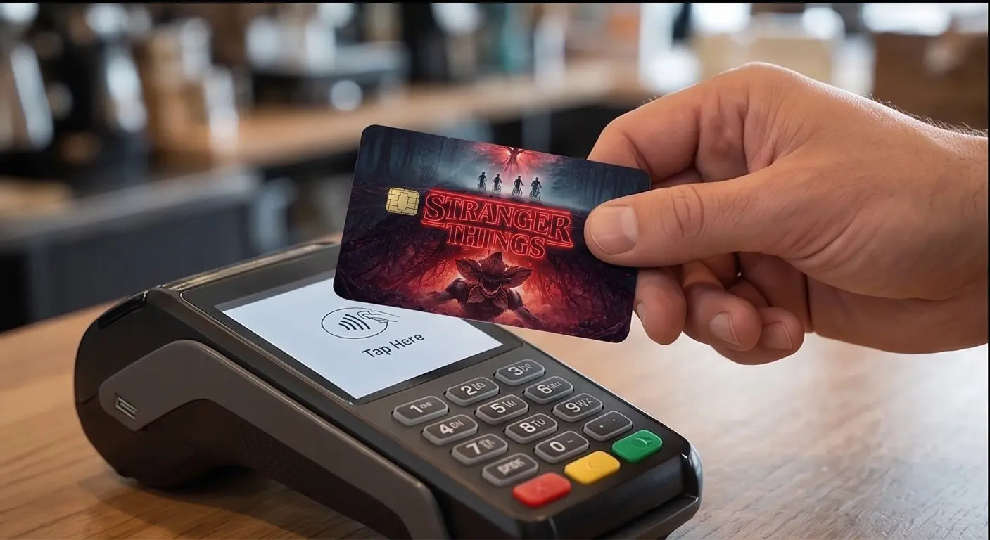 Stranger Things Credit Card Skin