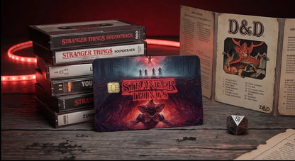 Stranger Things Credit Card Skin