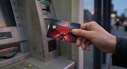Stranger Things Credit Card Skin