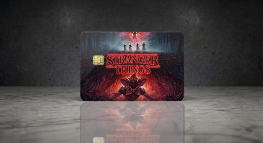 Stranger Things Credit Card Skin