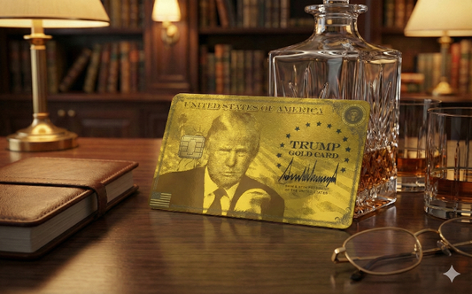 Trump Gold Card Credit Card Skin – Personalize and Protect Your Cards