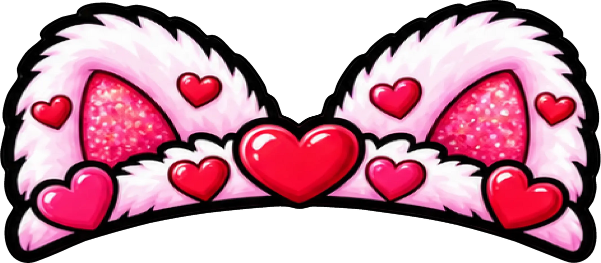Ears Decals for Tesla Emblems – Pair of 2