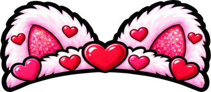 Ears Decals for Tesla Emblems – Pair of 2
