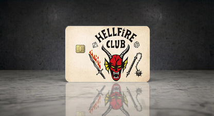 Hellfire Club Custom Credit Card Skin | Premium Debit Card Cover