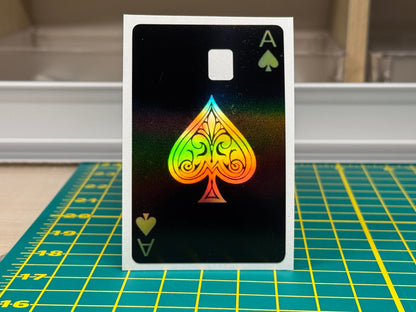 Ace Of Spades Credit Card Skin, Debit Card Covering