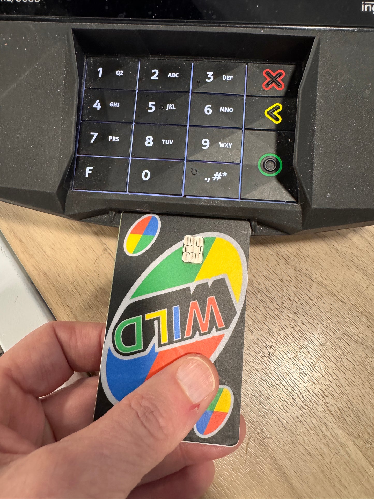 UNO Wild Credit Card Skin, Debit Card Covering