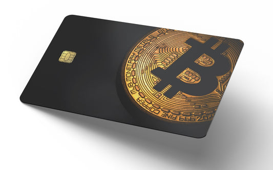 BitCoin Credit Card Skin, Debit Card Covering