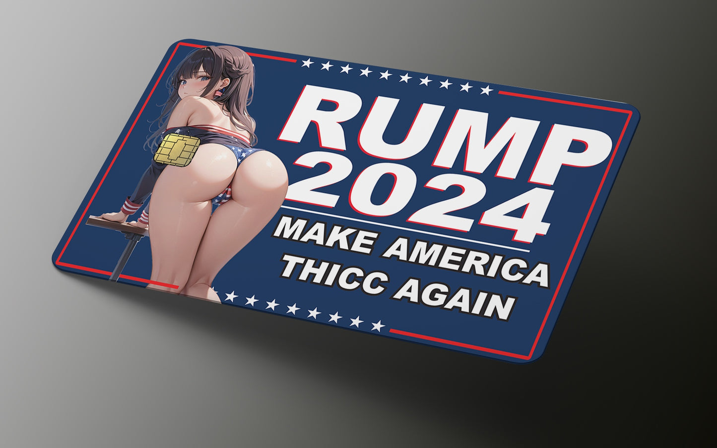 Make America Thicc Again Credit Card Skin, Debit Card Covering