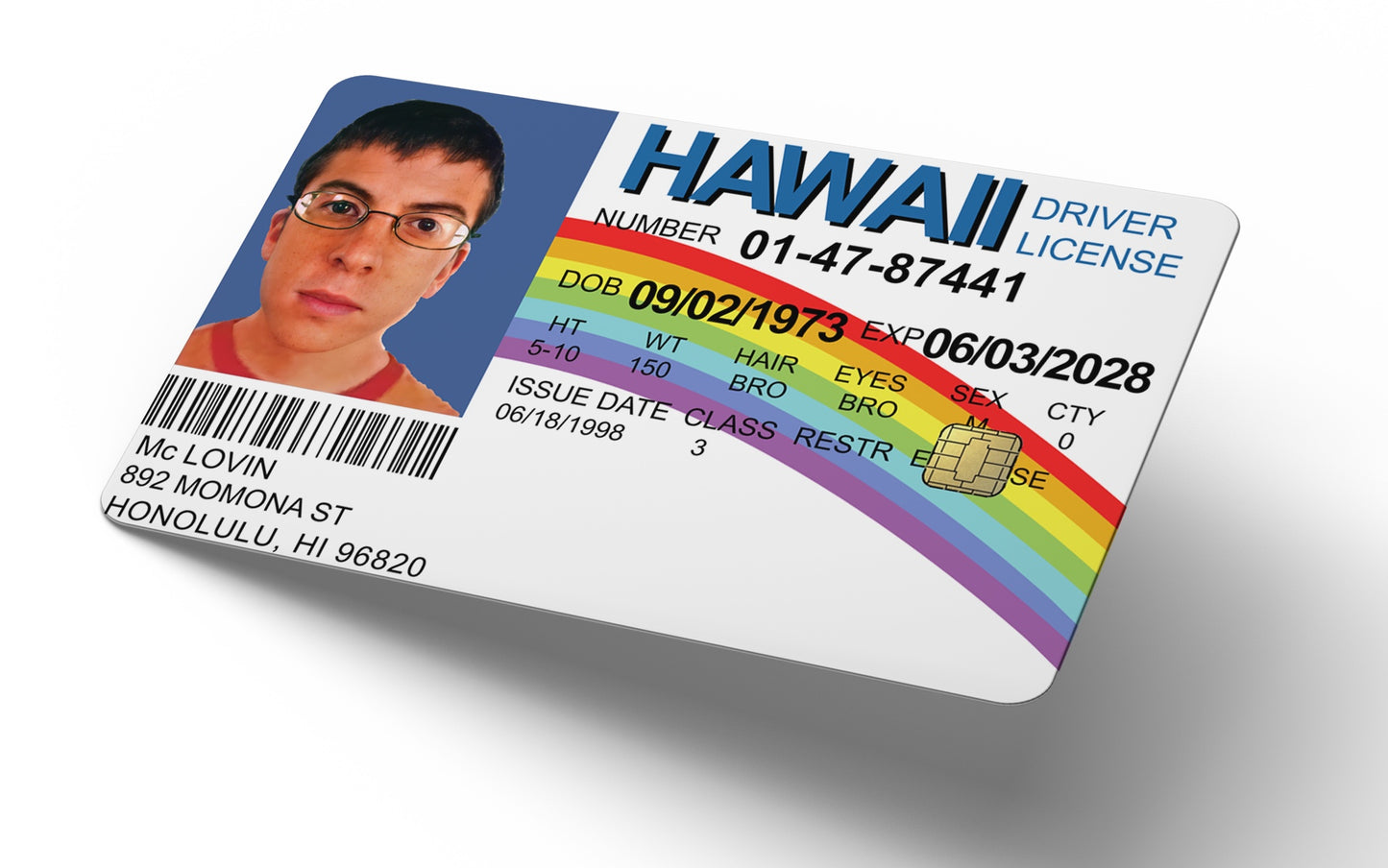 McLovin Credit Card Skin, Debit Card Covering