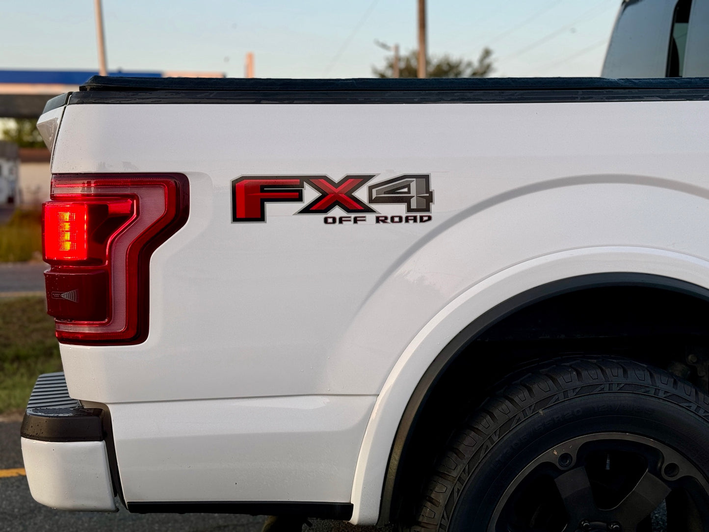 Pair 4X4 Off-Road Ford F150 Bed Decals (2 Decals)