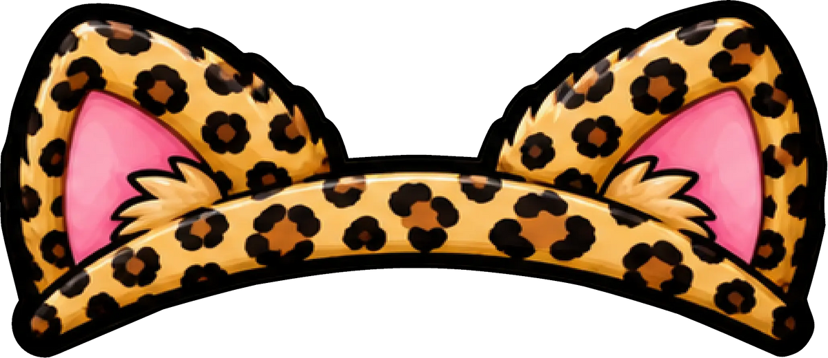 Ears Decals for Tesla Emblems – Pair of 2