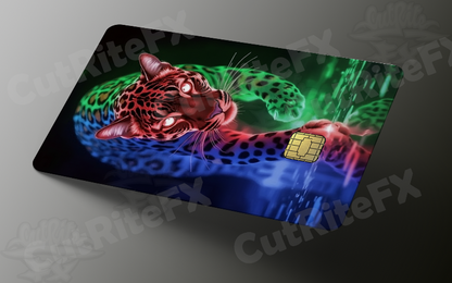 Luminous Jaguar Credit Card Skin