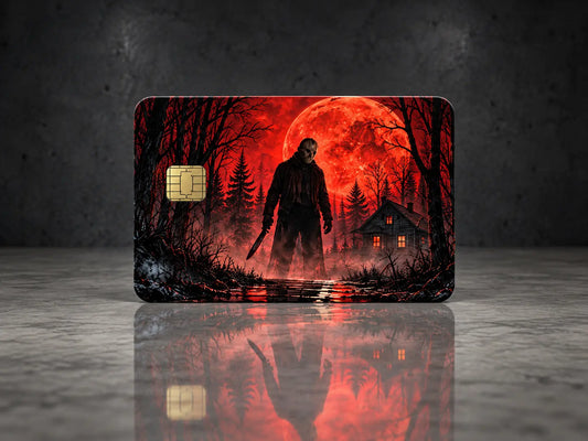 Midnight Slasher Credit Card Skin – Scary Halloween Horror Decal