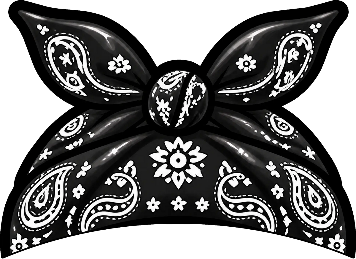 Bandana Decals for Tesla Emblems – Pair of 2