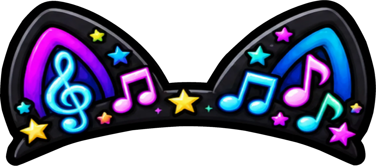 Ears Decals for Tesla Emblems – Pair of 2