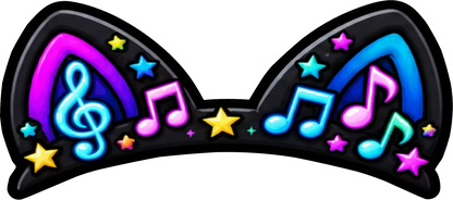 Ears Decals for Tesla Emblems – Pair of 2