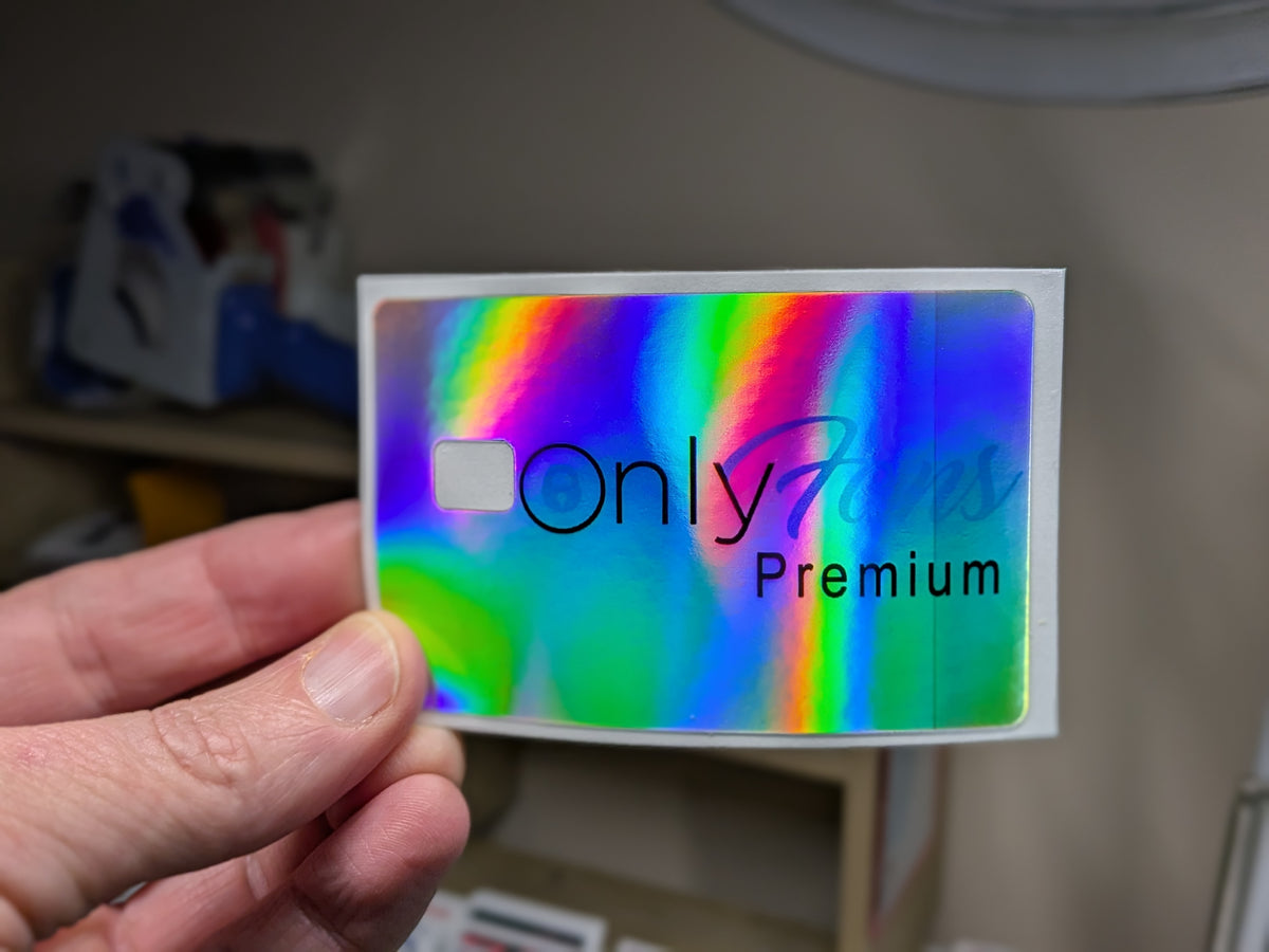 OnlyFans Combo Pack Platinum CC Skin Vinyl Credit Card