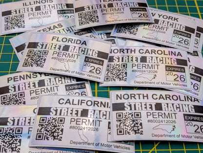 Street Racing Permit