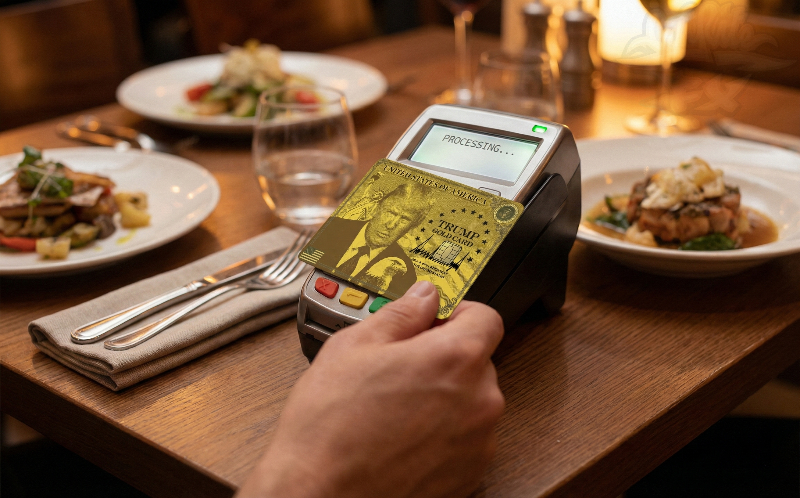 Trump Gold Card Credit Card Skin – Personalize and Protect Your Cards