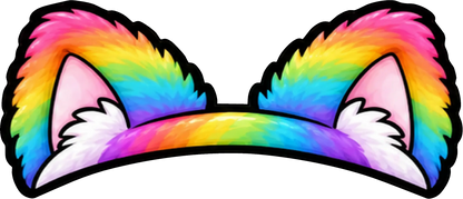 Ears Decals for Tesla Emblems – Pair of 2
