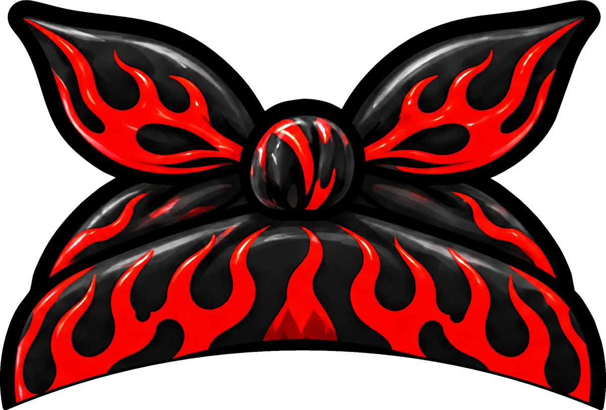 Bandana Decals for Tesla Emblems – Pair of 2
