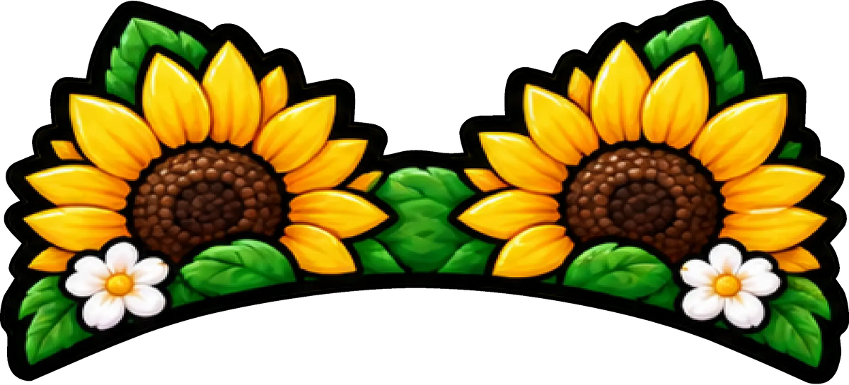 Ears Decals for Tesla Emblems – Pair of 2