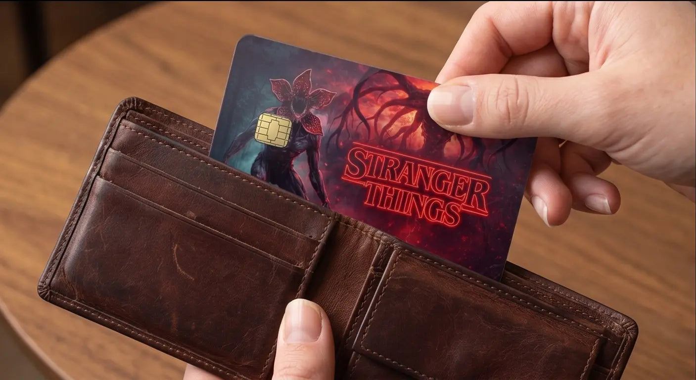 Upside Down Monster Credit Card Skin