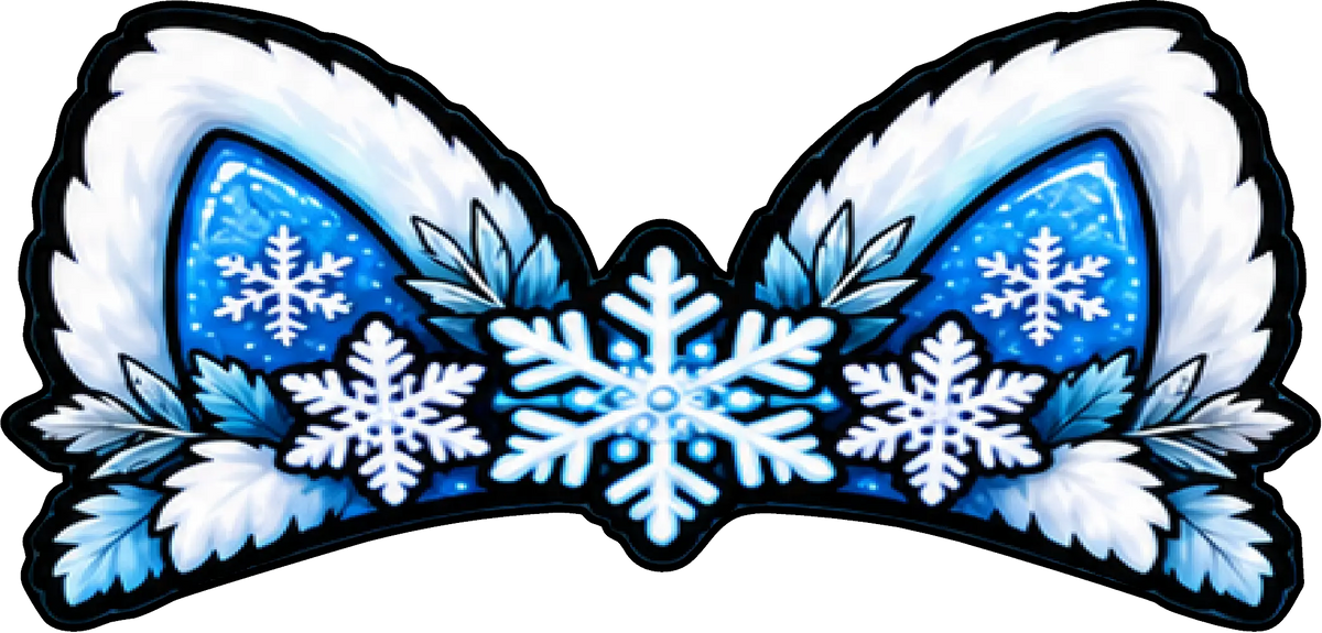 Ears Decals for Tesla Emblems – Pair of 2