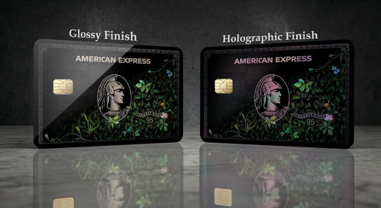 Luxury Dark Botanical Credit Card Skin