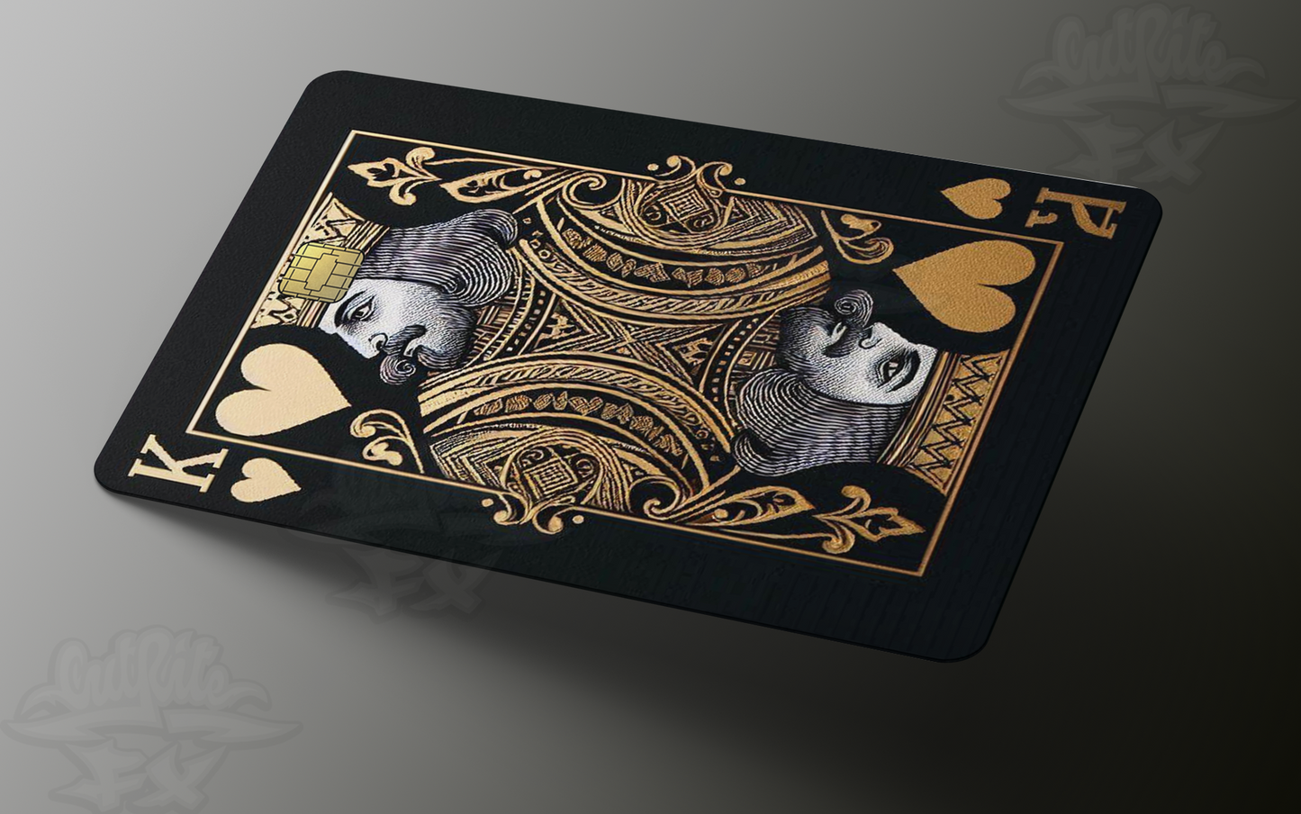 The Gilded King Credit Card Skin