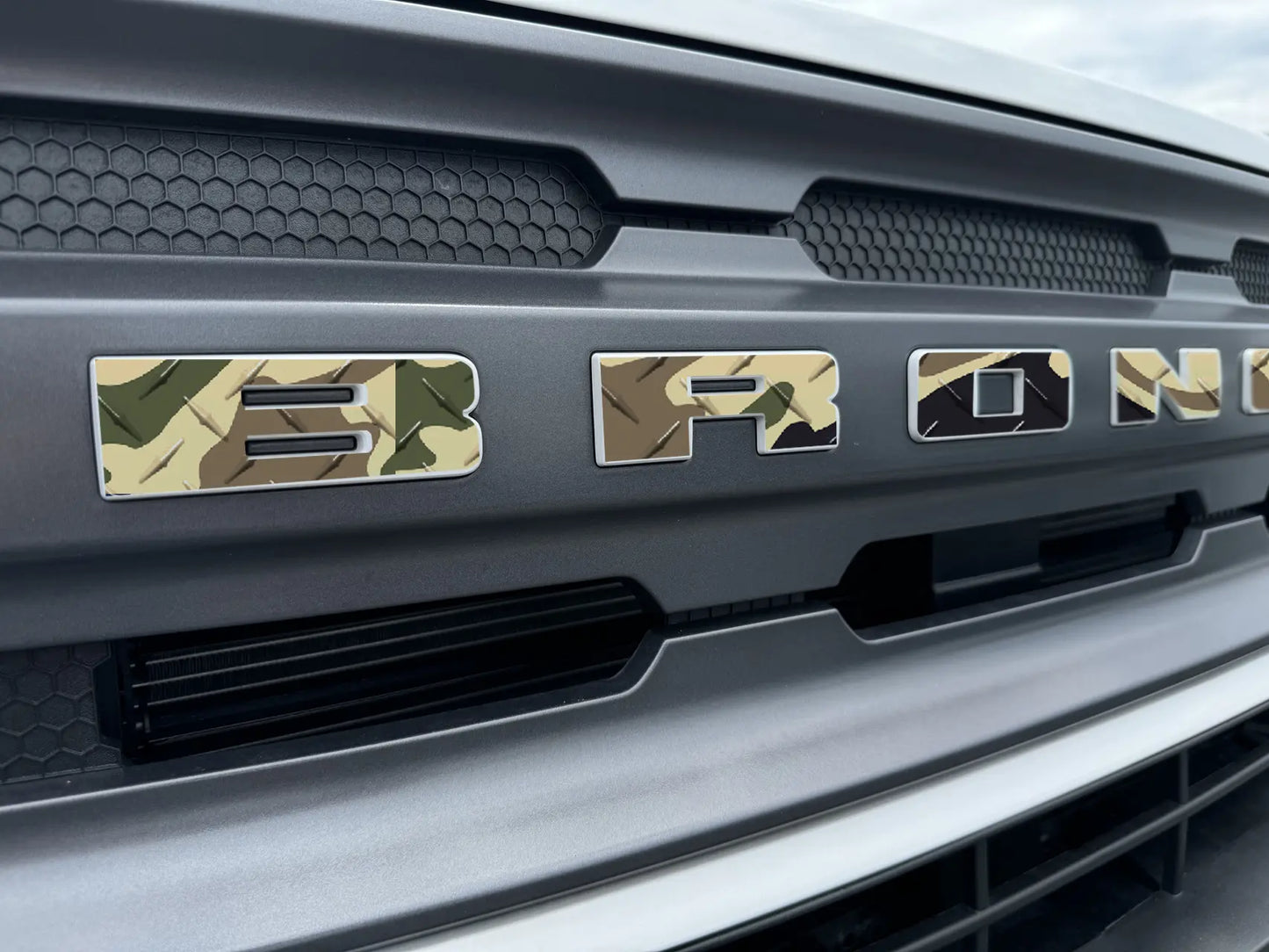 Bronco Decal Letter Overlay