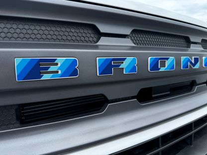 Bronco Decal Letter Overlay