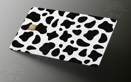 Cow Grain Pattern Credit Card Skin, Debit Card Covering