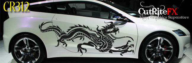 Custom Vinyl Graphics CR312 Dragon