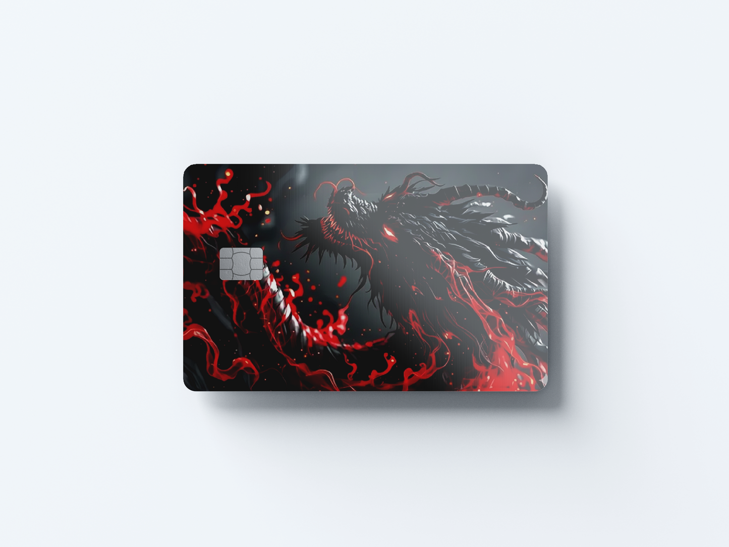Obsidian Dragon Black Card | Premium Credit Card Art