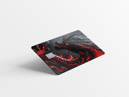 Obsidian Dragon Black Card | Premium Credit Card Art