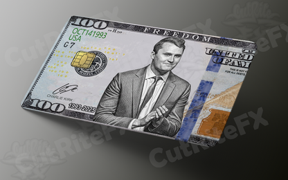 Charlie Kirk Card Skin – Personalize and Protect Your Cards