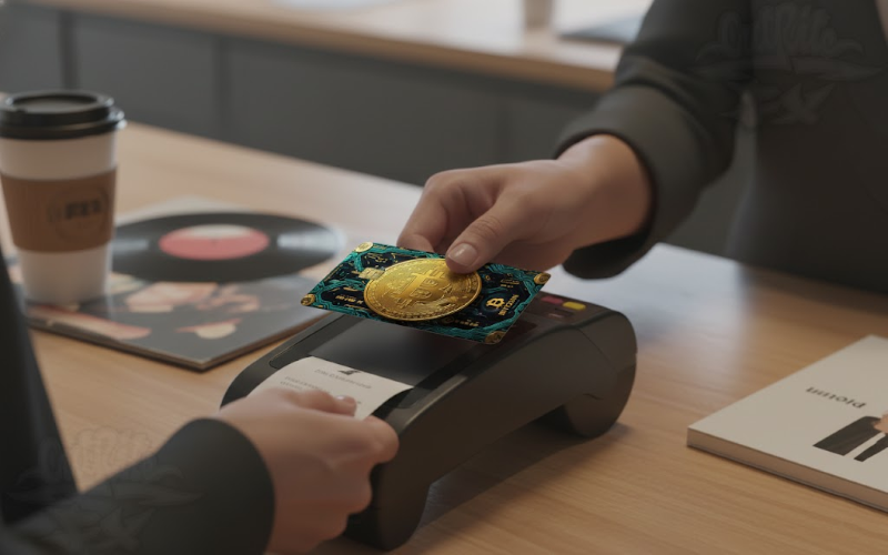 The 'Crypto Circuit' Premium Bitcoin Debit Card Skin