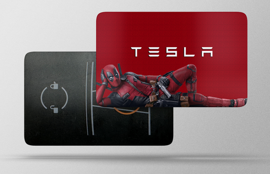 Tesla DeadPool Keycard Wrap