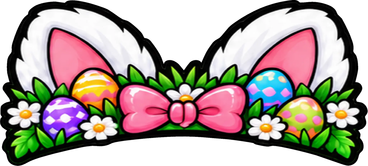 Ears Decals for Tesla Emblems – Pair of 2