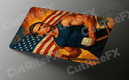 Gavin Newsom America Credit Card Skin