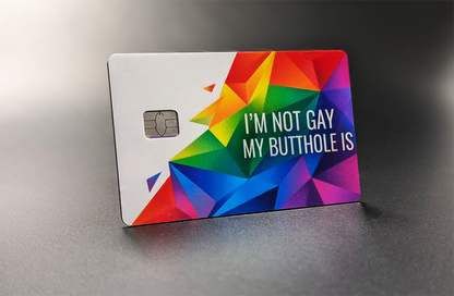 A Humorous and Ironic Clarification of Sexual Identity -Not Gay My But Is