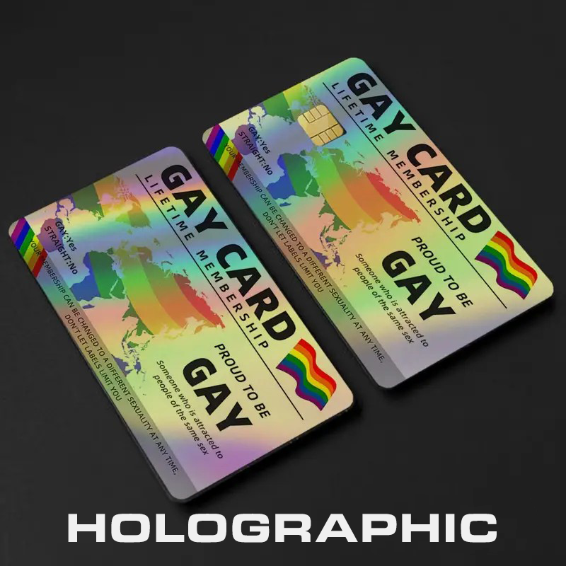 Gay Card Credit Card Skin, Debit Card Covering