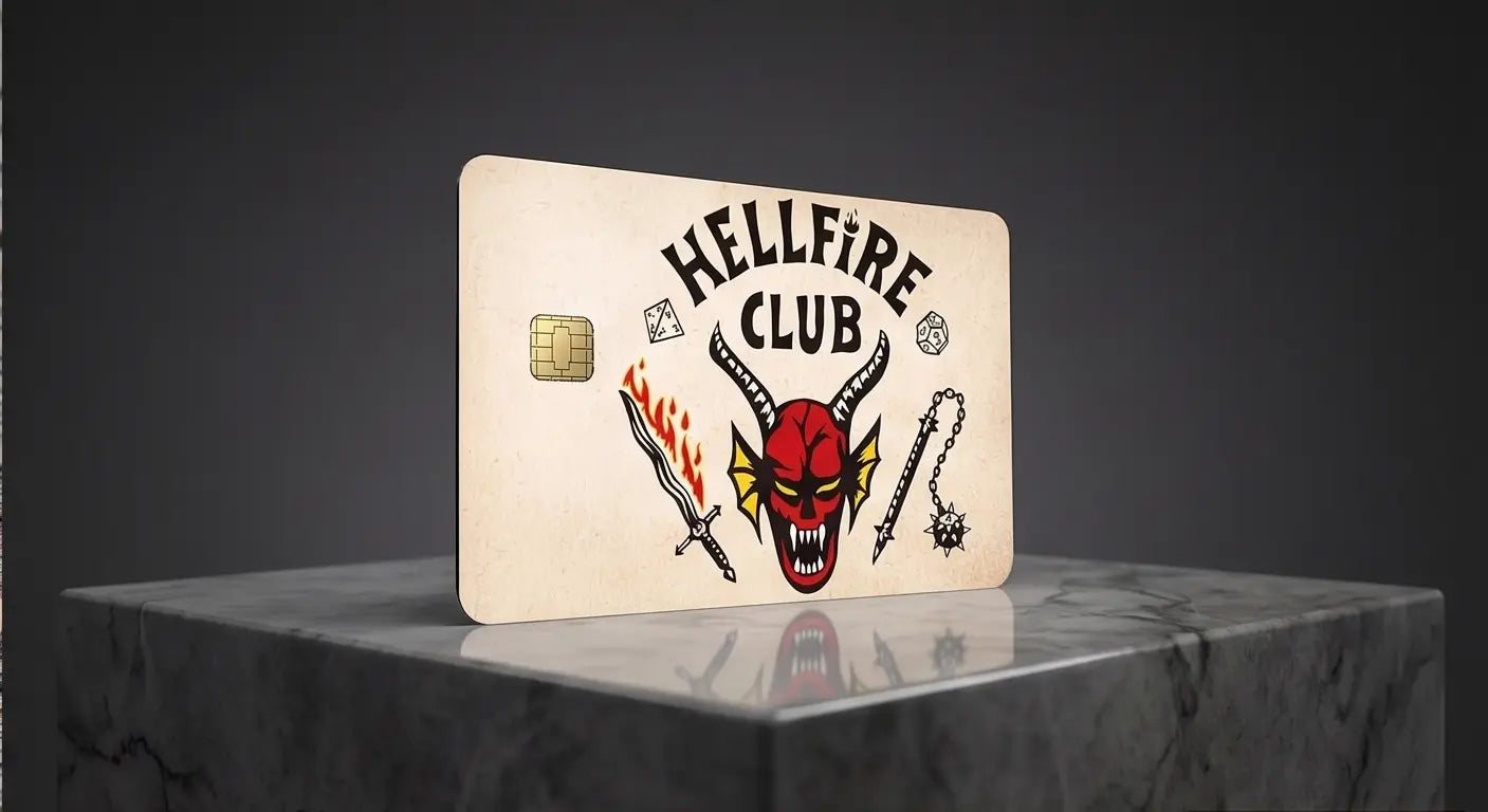 Hellfire Club Custom Credit Card Skin | Premium Debit Card Cover