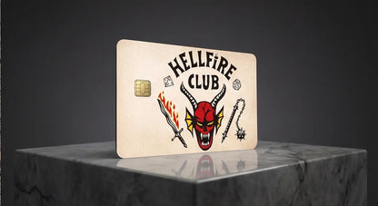 Hellfire Club Custom Credit Card Skin | Premium Debit Card Cover