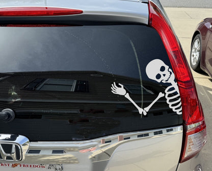 Waving Skeleton many sizes. (Set of 2)